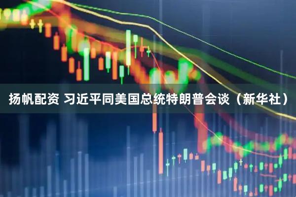 扬帆配资 习近平同美国总统特朗普会谈（新华社）